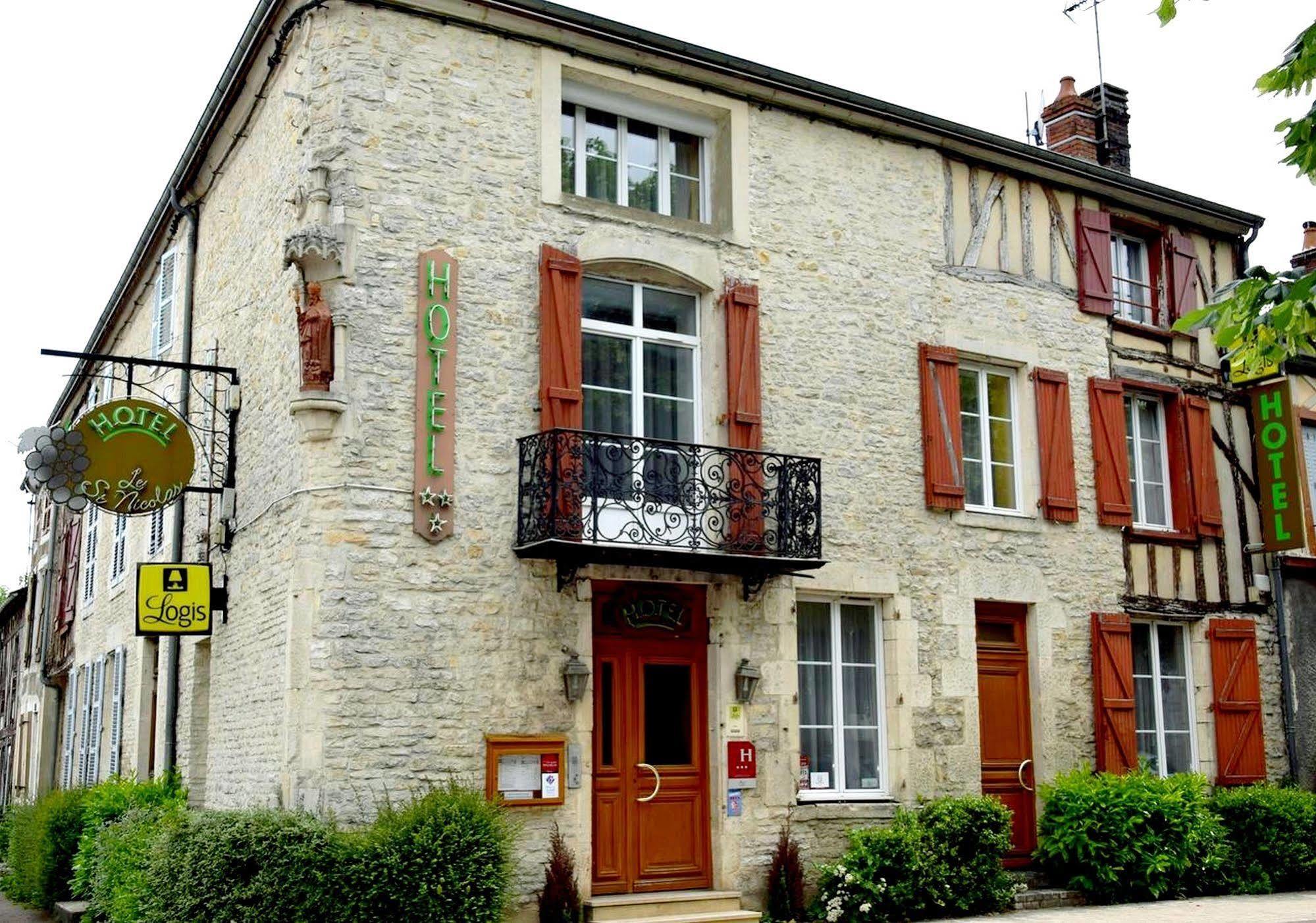 Logis Le Saint Nicolas Bar-sur-Aube Exteriér fotografie